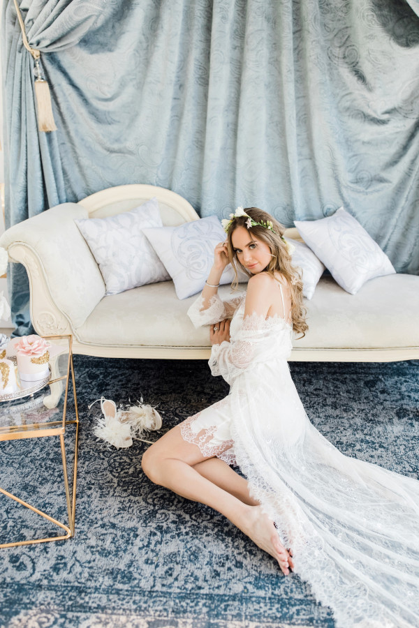 Свадьба в нежно-голубых оттенках