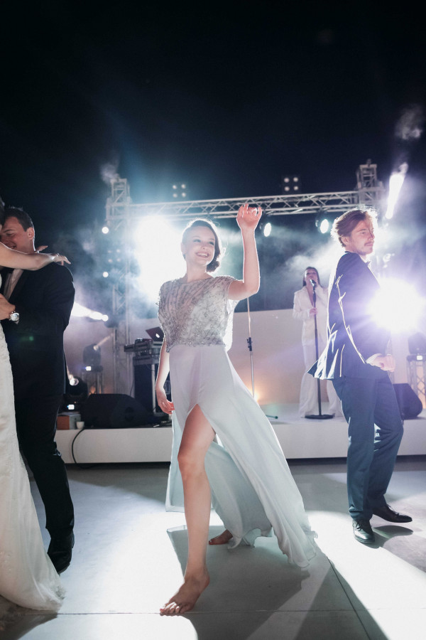 Свадьба на белоснежной вилле в Греции