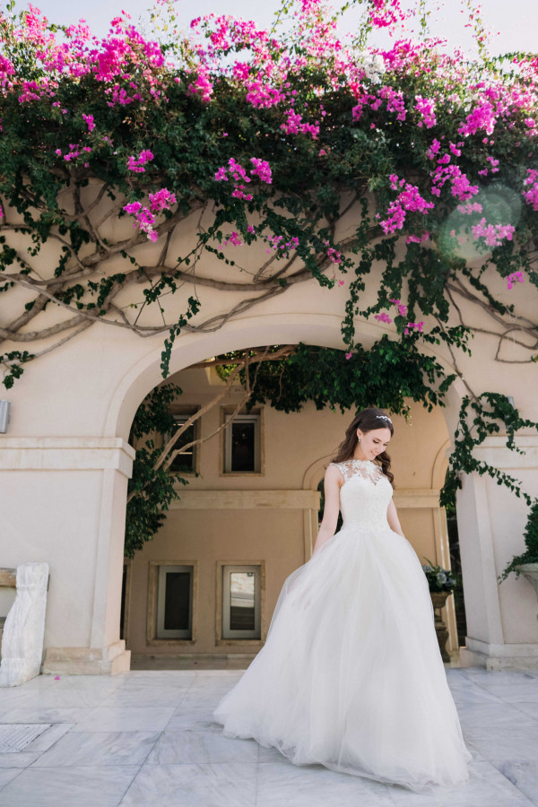 Свадьба на белоснежной вилле в Греции