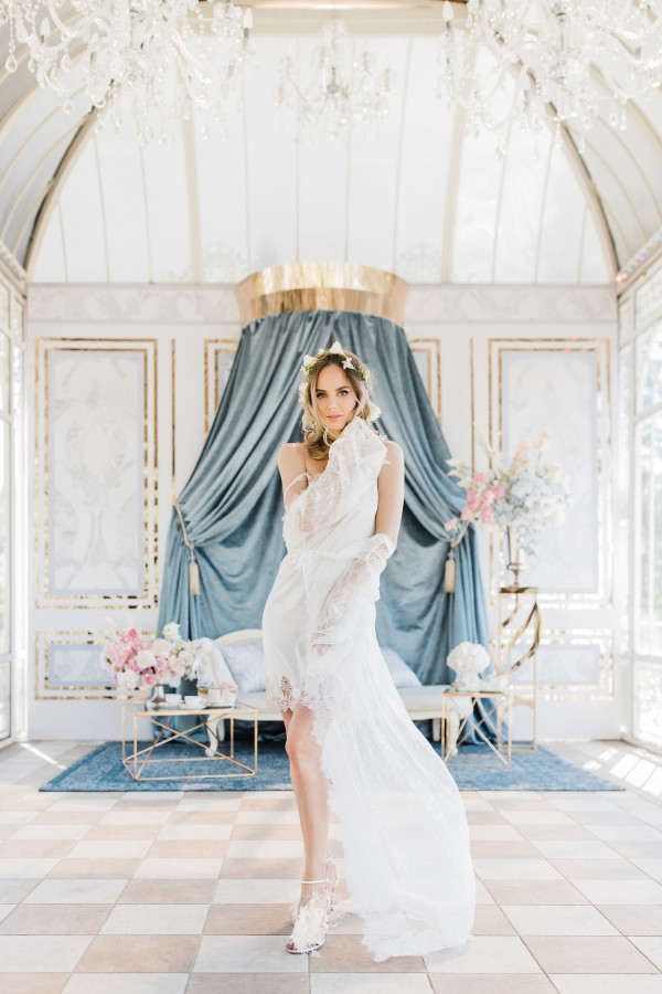 Свадьба в нежно-голубых оттенках