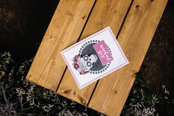 Свадьба в стиле Дня мертвых