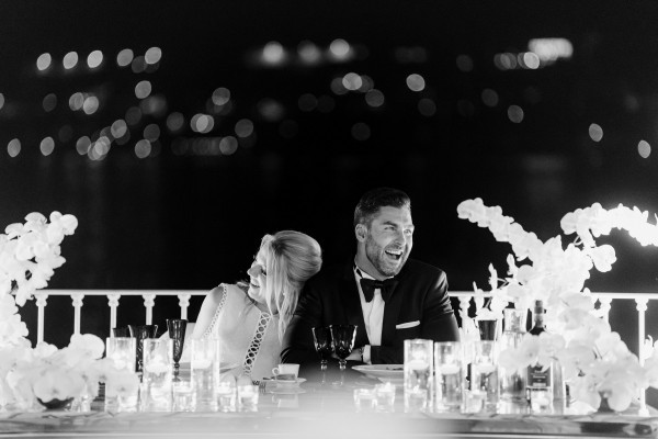 Свадебная вечеринка на озере Комо