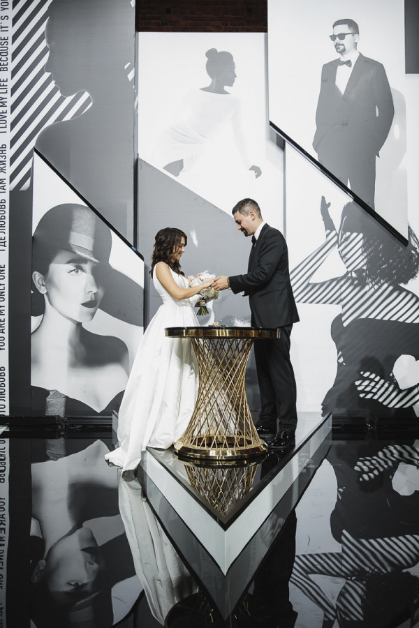 Кинематографичная свадьба на границе реальности и иллюзии