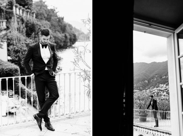 Свадебная вечеринка на озере Комо