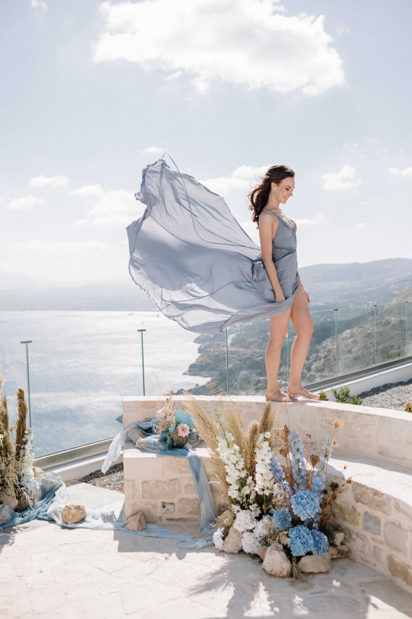 Свадьба на белоснежной вилле в Греции