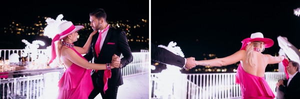 Свадебная вечеринка на озере Комо