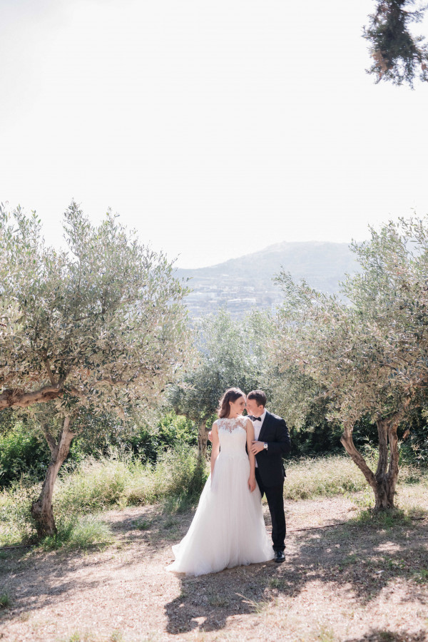 Свадьба на белоснежной вилле в Греции