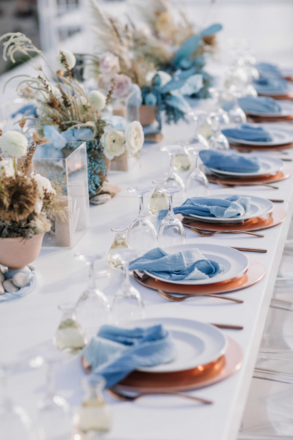 Свадьба на белоснежной вилле в Греции