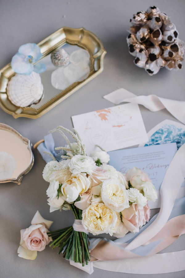 Свадьба на белоснежной вилле в Греции