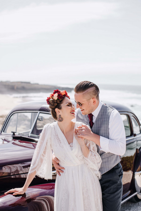 Свадьба в стиле Дня мертвых