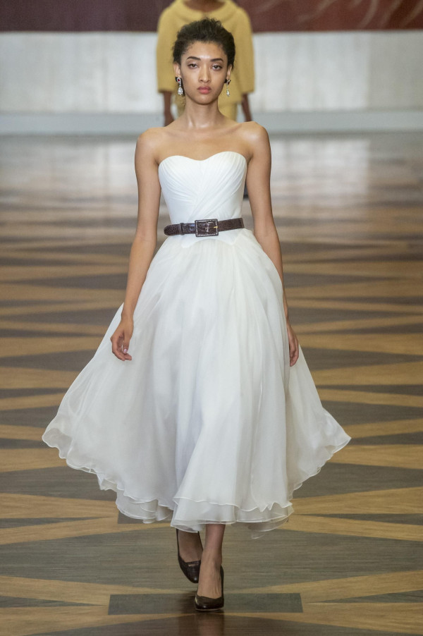 Cвадебные платья в стиле 1950-х возвращаются в