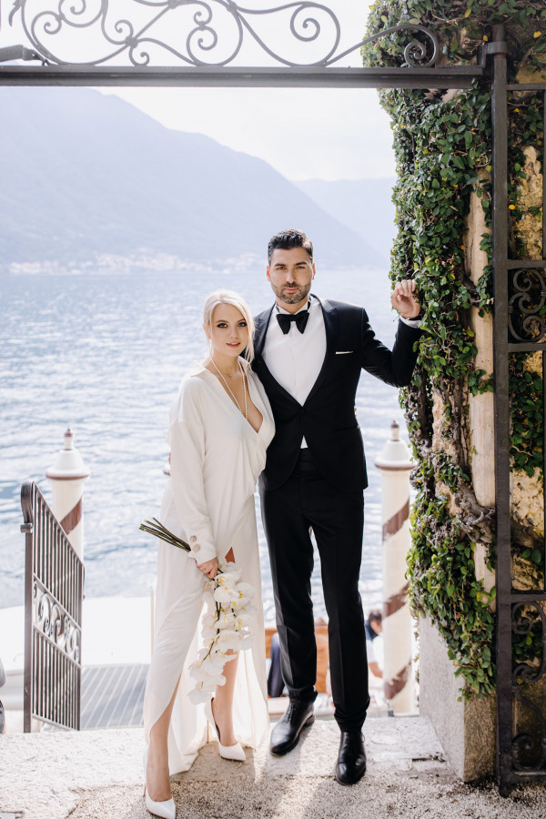 Свадебная вечеринка на озере Комо