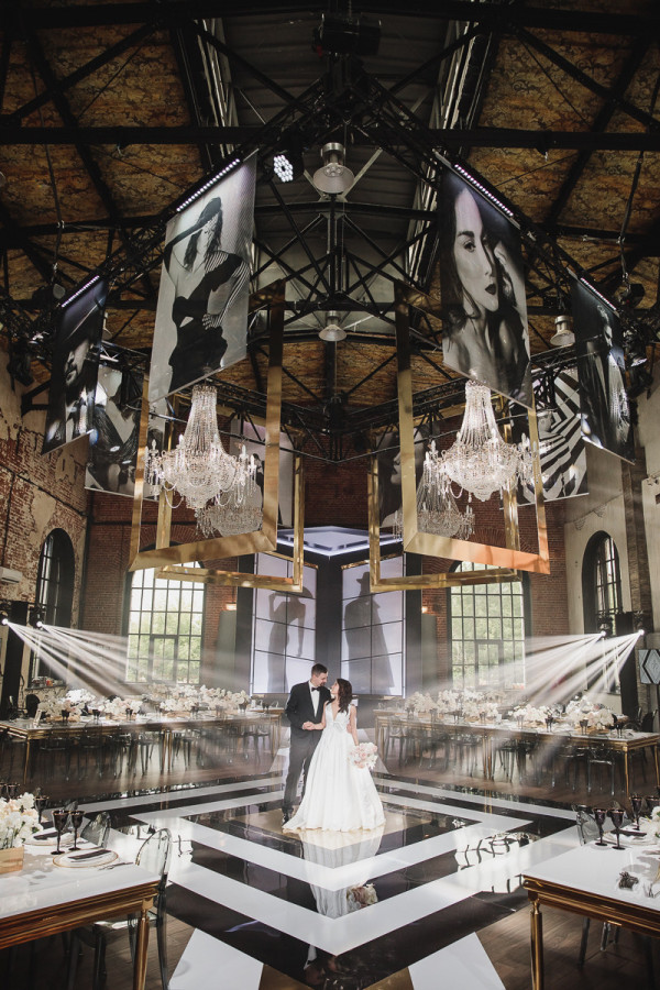 Кинематографичная свадьба на границе реальности и иллюзии