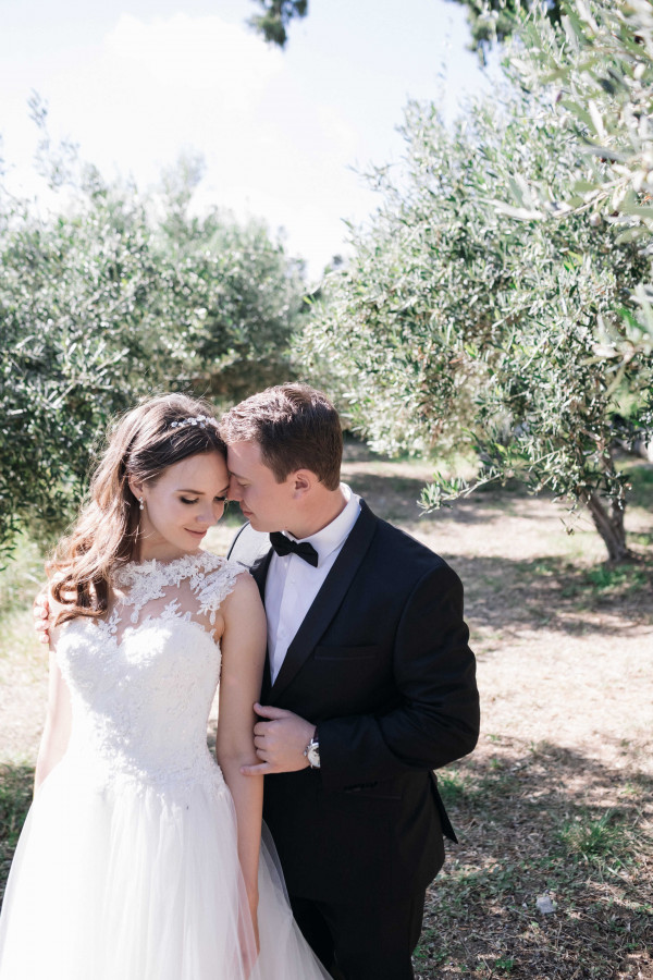 Свадьба на белоснежной вилле в Греции