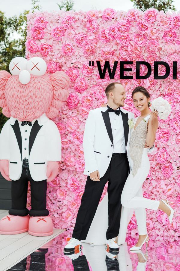 Свадебная фотозона: где поставить и как оформить