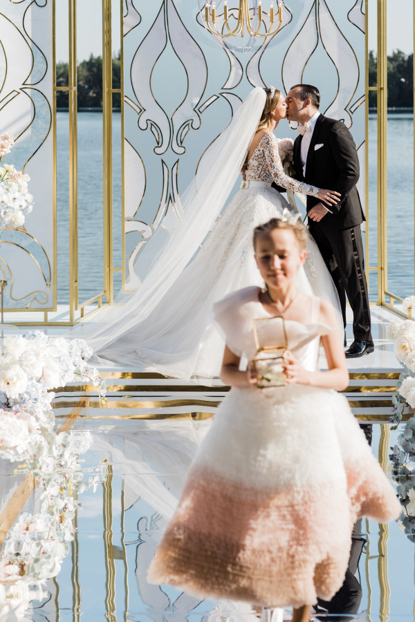 Свадьба в нежно-голубых оттенках