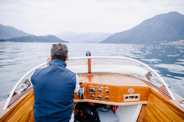 Свадебная вечеринка на озере Комо