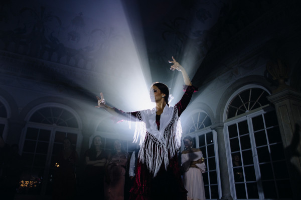 Свадьба в стиле Дня мертвых