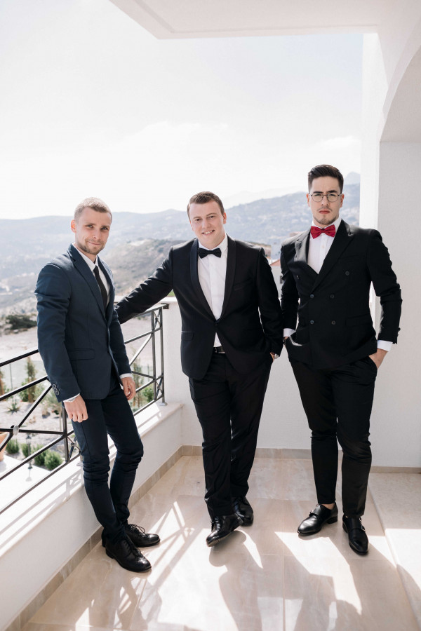 Свадьба на белоснежной вилле в Греции