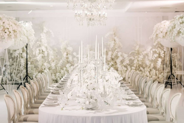 Свадьба в одном цвете — новый тренд.