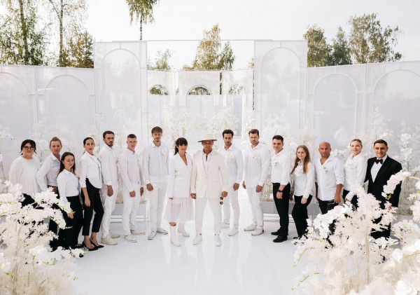 Свадьба в одном цвете — новый тренд.