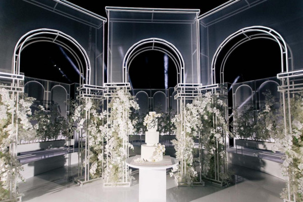 Свадьба в одном цвете — новый тренд.