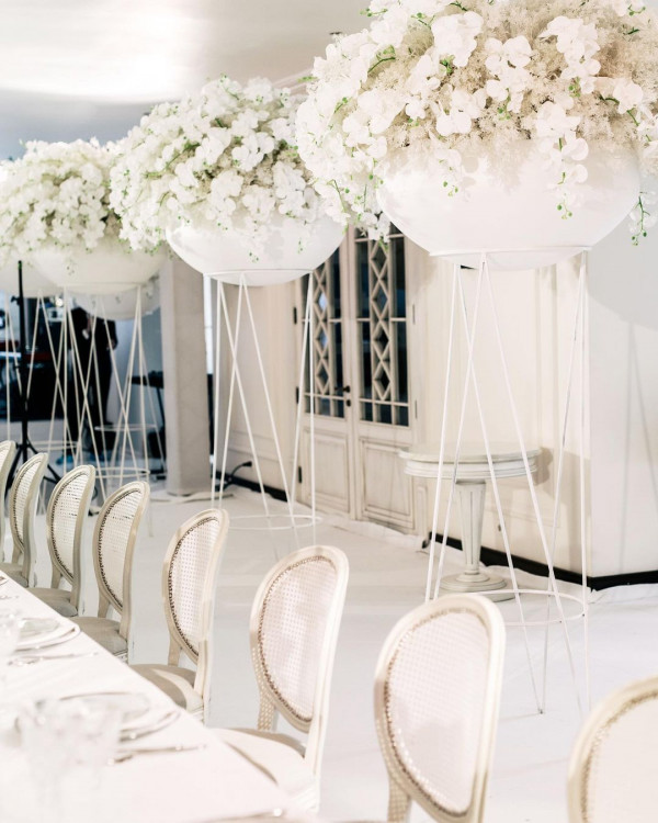 Свадьба в одном цвете — новый тренд.