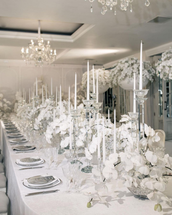 Свадьба в одном цвете — новый тренд.