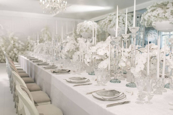 Свадьба в одном цвете — новый тренд.