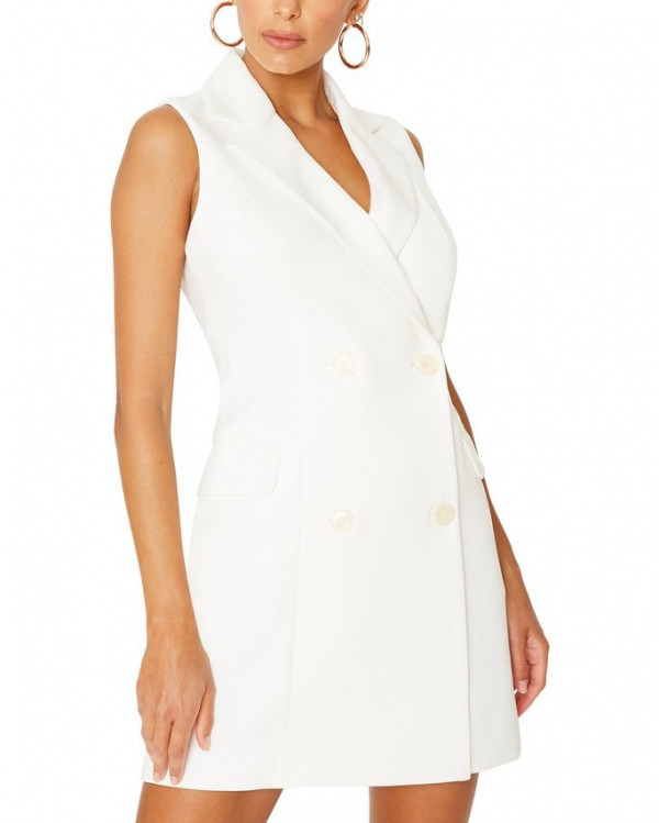 Белые платья-пиджаки для регистрации