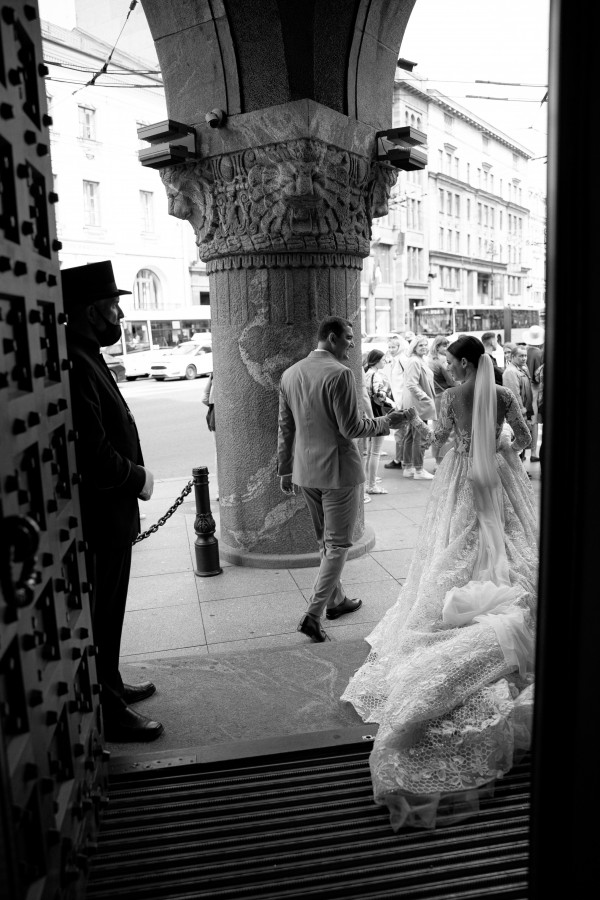 Стильная свадьба с национальными элементами