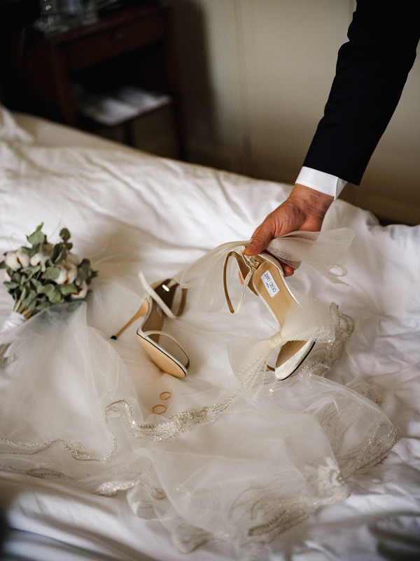 Автомобиль в стиле ретро и съемка для