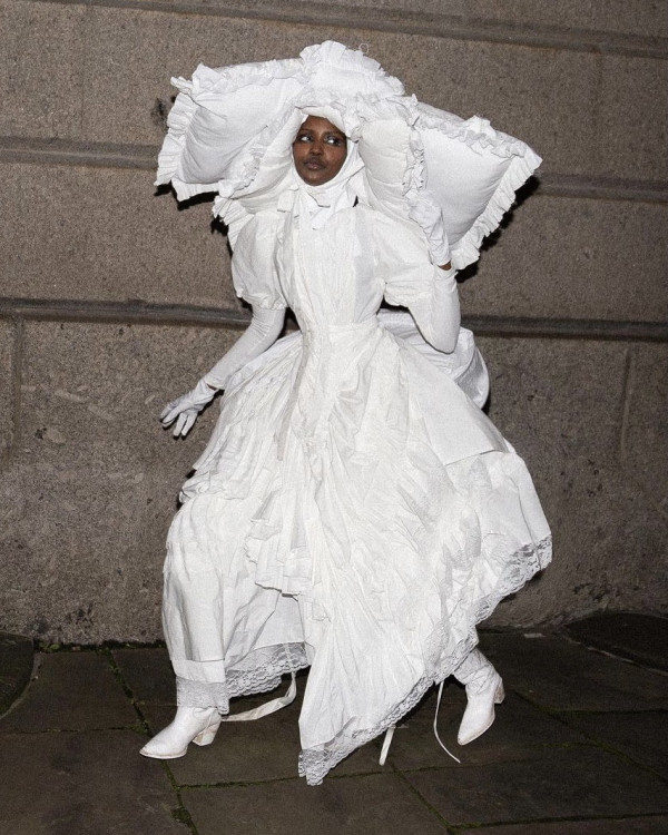 «Зимние» образы для невест существуют