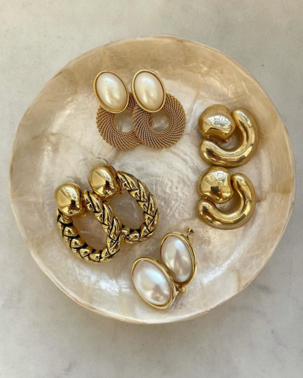 Крупные серьги  — свадебный тренд ближайших