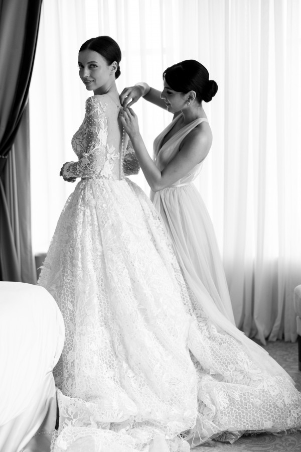 Стильная свадьба с национальными элементами