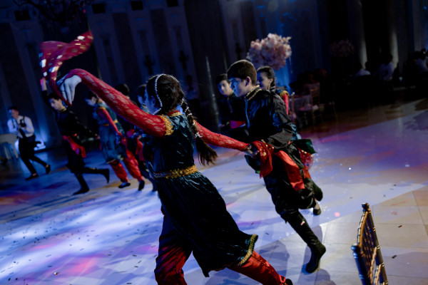 Стильная свадьба с национальными элементами