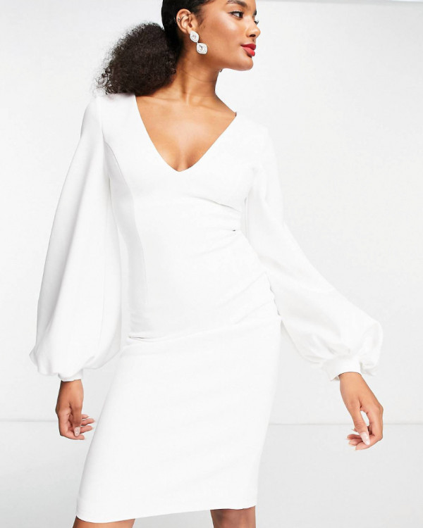 Ничего лишнего: 43 минималистичных свадебных платья