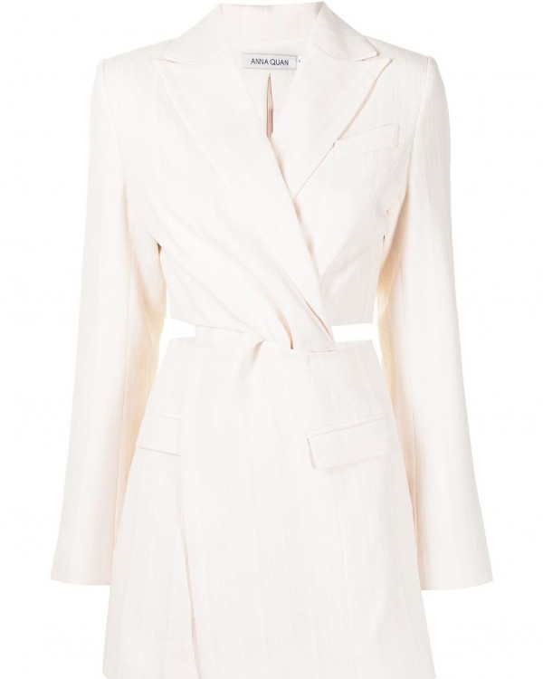 Белые платья-пиджаки для регистрации