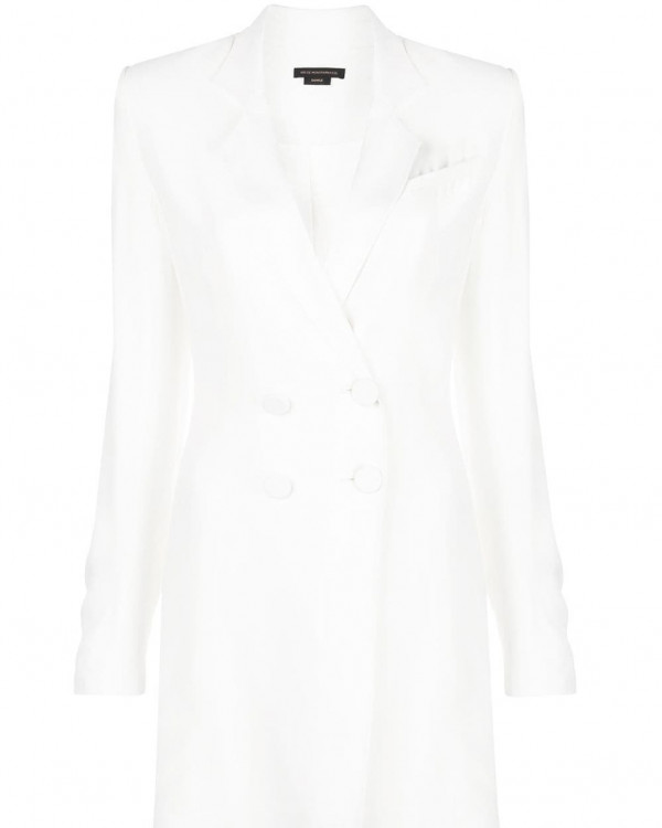 Белые платья-пиджаки для регистрации