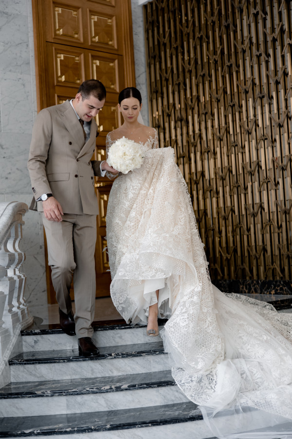 Стильная свадьба с национальными элементами