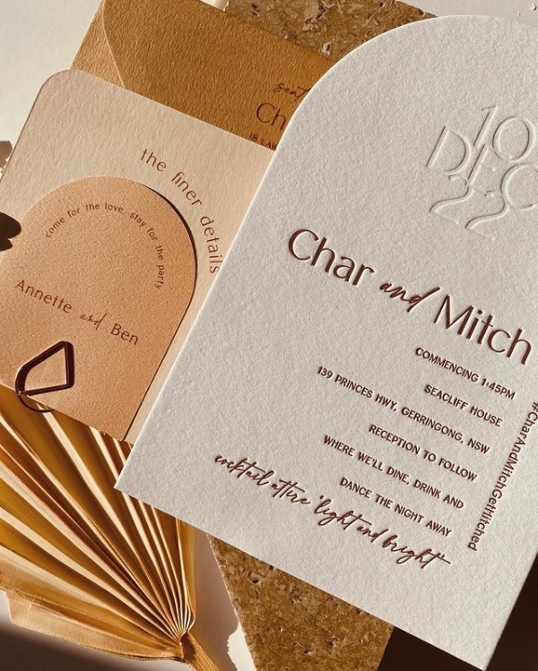 7 трендов в оформлении свадебных приглашений, которые