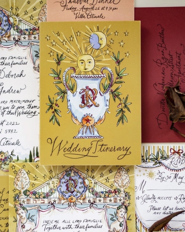 7 трендов в оформлении свадебных приглашений, которые