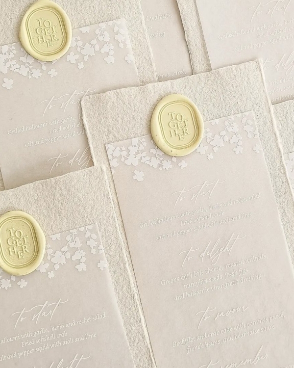 7 трендов в оформлении свадебных приглашений, которые