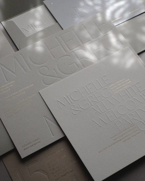 7 трендов в оформлении свадебных приглашений, которые