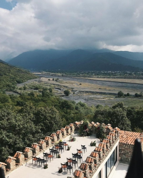 Самые красивые отели для свадьбы в Грузии