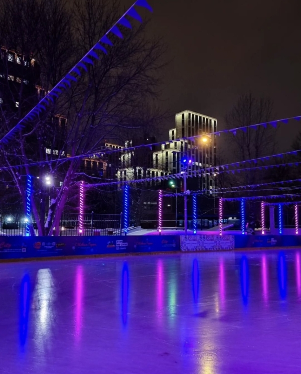 Лекция об «успешном успехе», каток с видом