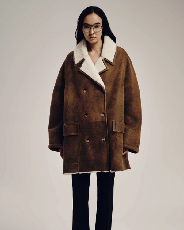 Как носить дубленки этой зимой?