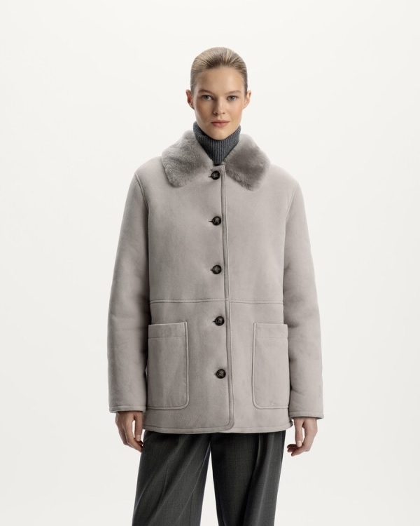 Как носить дубленки этой зимой?