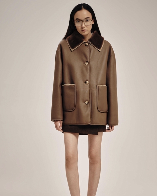 Как носить дубленки этой зимой?