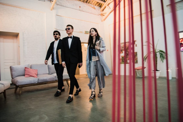 Свадьба в пространстве винного завода